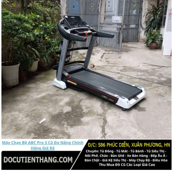 Máy Chạy Bộ Abc Sport Pro 3 đa Năng Chinh Hang Gia Re