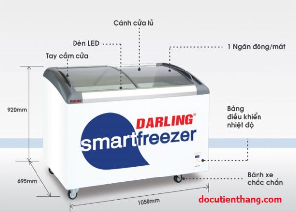 TỦ Kem Darling Dmf 3579ask 350 Lít