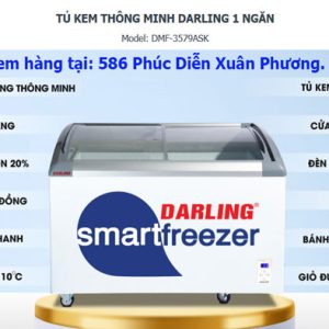 TỦ Kem Tủ đông Darling Dmf 3579ask 350 Lít
