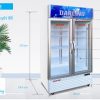 TỦ MÁt 2 CÁnh Darling 630l Dl 7000a2