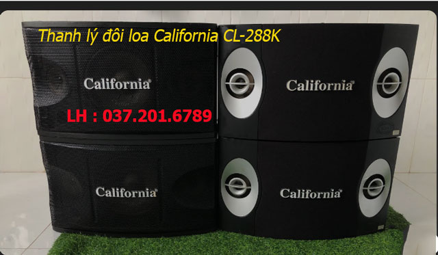 Thanh Lý đôi Loa California Cl 288k