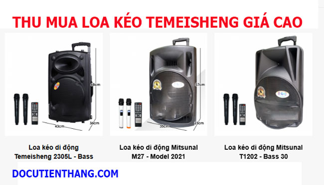 Thu Mua Loa Kéo Temeisheng Thanh Ly
