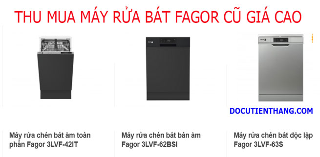 Thu Mua Máy Rửa Bát Fagor Cũ Giá Cao