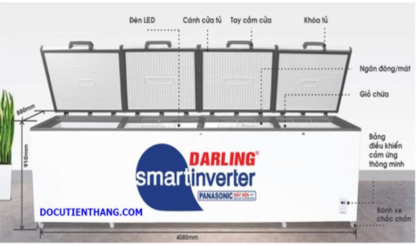 Tủ Đông Darling Dmf 1979asi 2500 Lít Smart Inverter