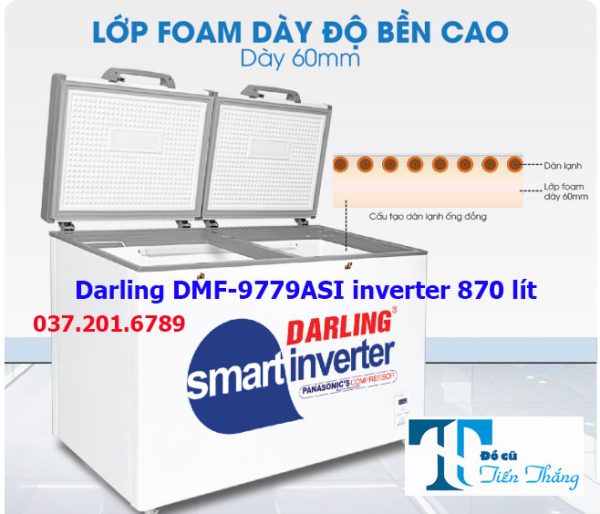Tủ Đông Darling Inverter Dmf 8779asi 870 Lít
