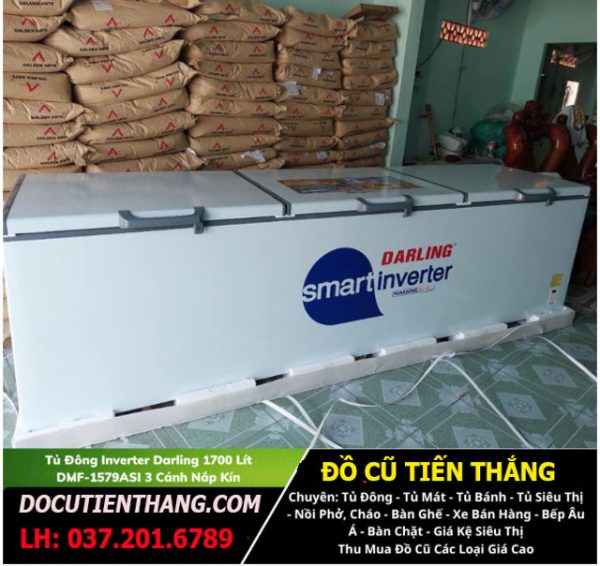 Tủ Đông Inverter Darling 1700 Lít Dmf 1579asi 3 Cánh