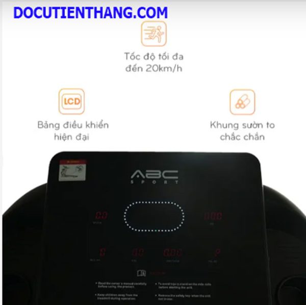 Mua Ban Máy Chạy Bộ Abc Sport Pro 3 đa Năng