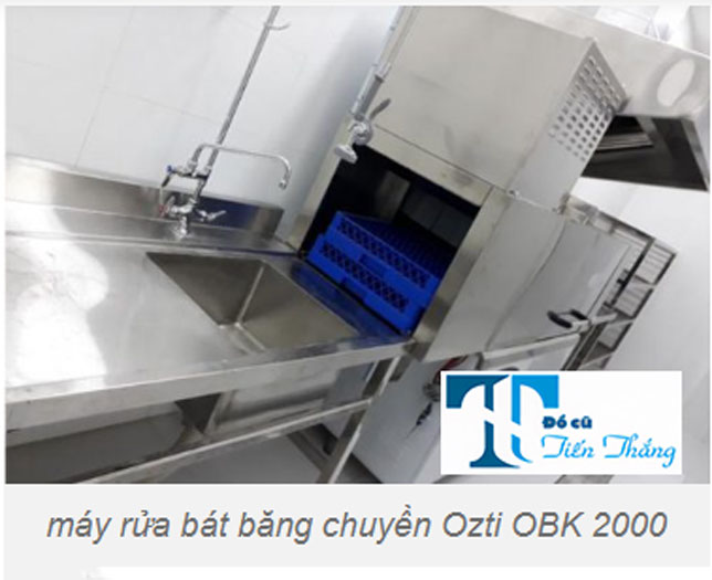 Mua Ban Máy Rửa Bát Băng Chuyền Ozti Gia Re