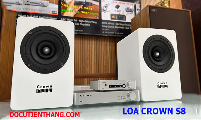 Thanh Ly Loa Crown S8 Loa Dai Am Li Cu