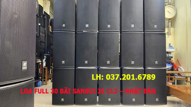 Thanh Ly Loa Full 30 Bãi Sansui Js 112 Nhật