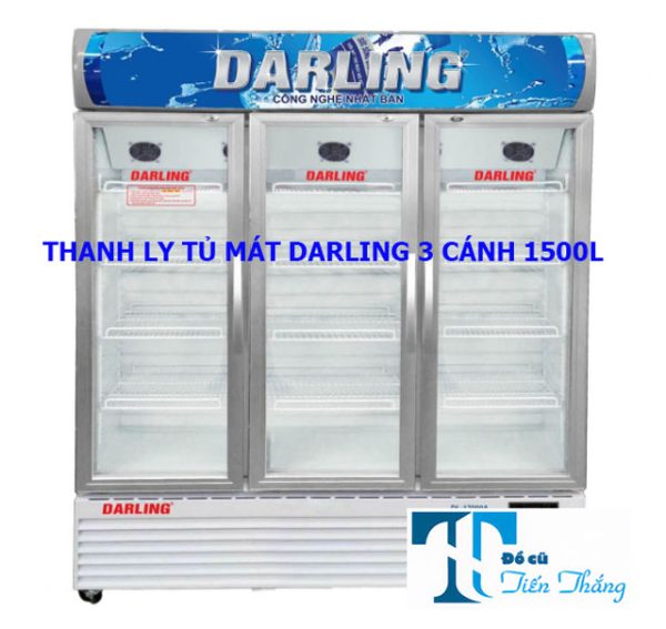Thanh Lý TỦ MÁt Darling 3 CÁnh 1500 Lít