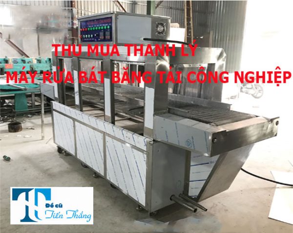 Thu Mua Máy Rửa Bát Băng Tải Công Nghiệp