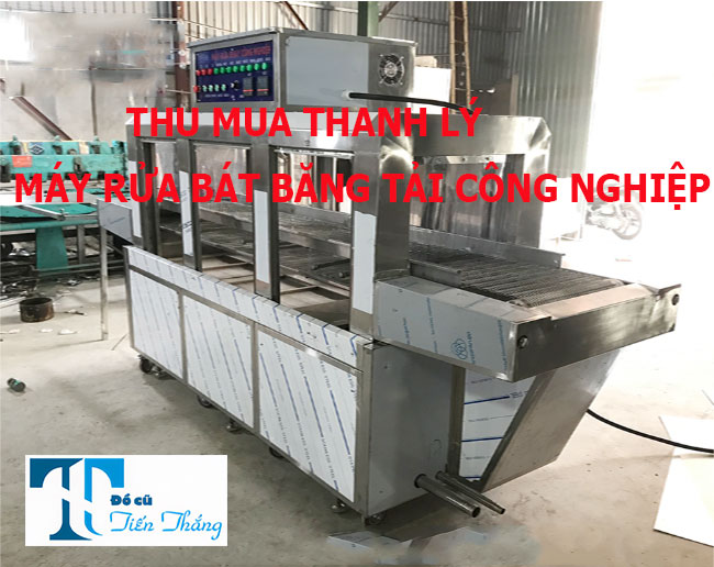 Thu Mua Máy Rửa Bát Băng Tải Công Nghiệp