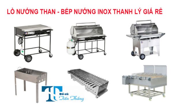 Lò Nướng Than Bếp Nướng Inox Thanh Lý