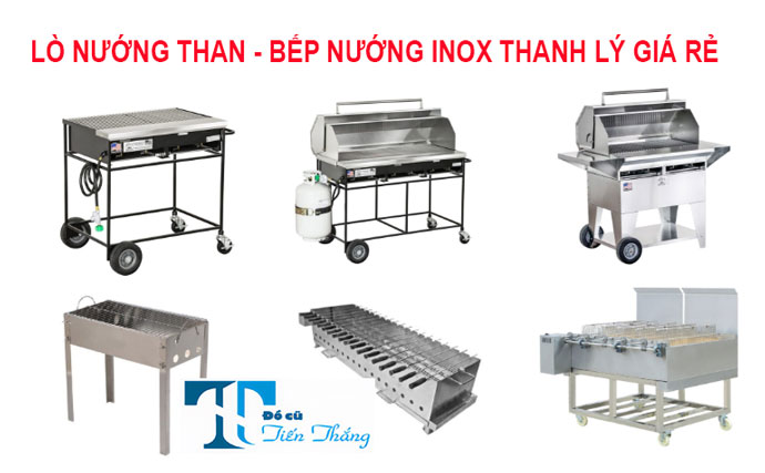 Lò Nướng Than Bếp Nướng Inox Thanh Lý