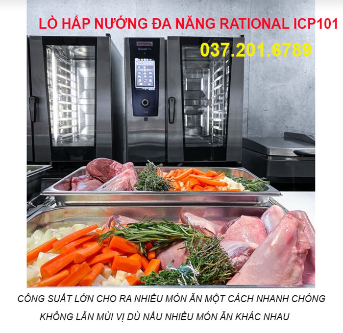 Lò Hấp Nướng đa Năng Rational Icp101 Thanh Ly
