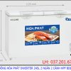 Tủ đông Hòa Phát Inverter 245 Lit 2 Ngăn 2 Cánh Hpf Bd8245