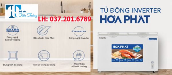 Tủ đông Hòa Phát Inverter Hpf Bd8271 271 Lít