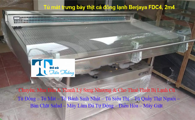 Tủ Mát Trưng Bày Thịt Cá Berjaya 2m4 Fdc4