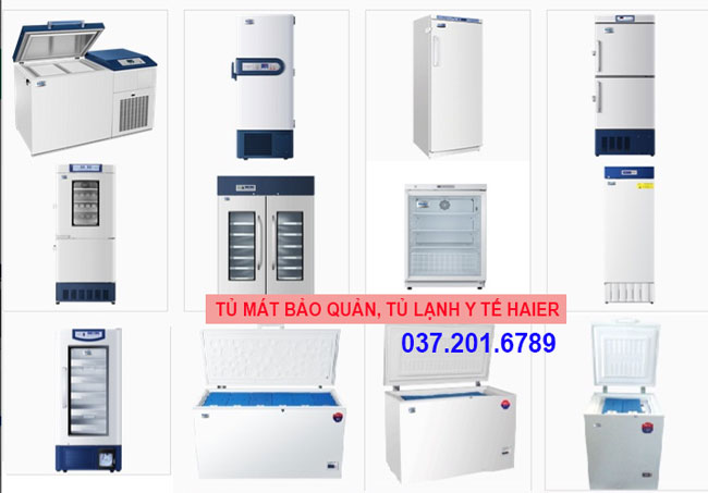 Tủ Mát Bảo Quản Tủ Lạnh Y Tế Haier Thanh Lý