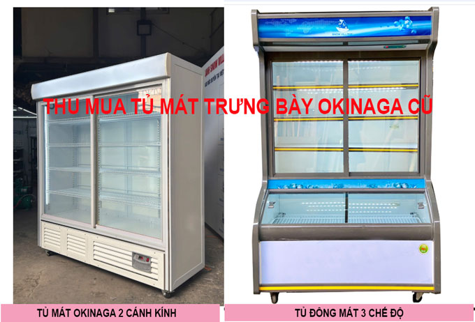 Thu Mua Tủ Mát Trưng Bày Okinaga Cũ