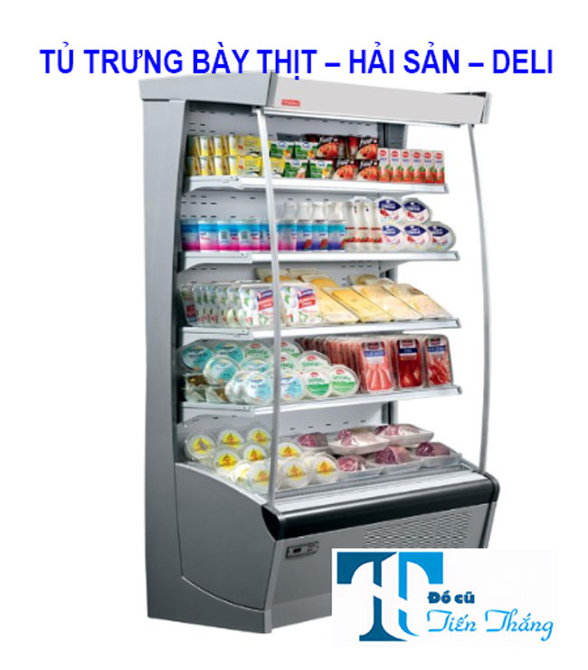 Mua Ban Tủ Trưng Bày Thịt Hải Sản Deli