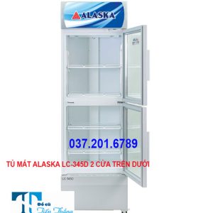 Tủ Mát Alaska Lc 345d 2 Cửa Trên Dưới
