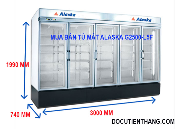 Mua Bán Tủ Mát Alaska G2500 L5f Mua Bán Tủ Mát Alaska G2500 L5f