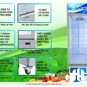 Thanh Lý Tủ Mát 1 Cánh Kính