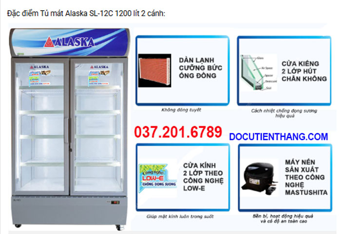 Tủ Mát Alaska 1200 Lít Cu Gia Re Tủ Mát Alaska 1200 Lít Cu Gia Re