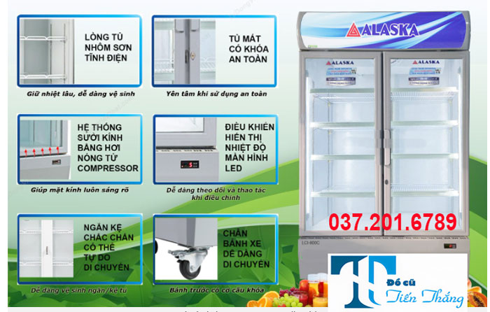 Tủ Mát Alaska Lci 1000c 1200 Lít Inverter Tủ Mát Alaska Lci 1000c 1200 Lít Inverter