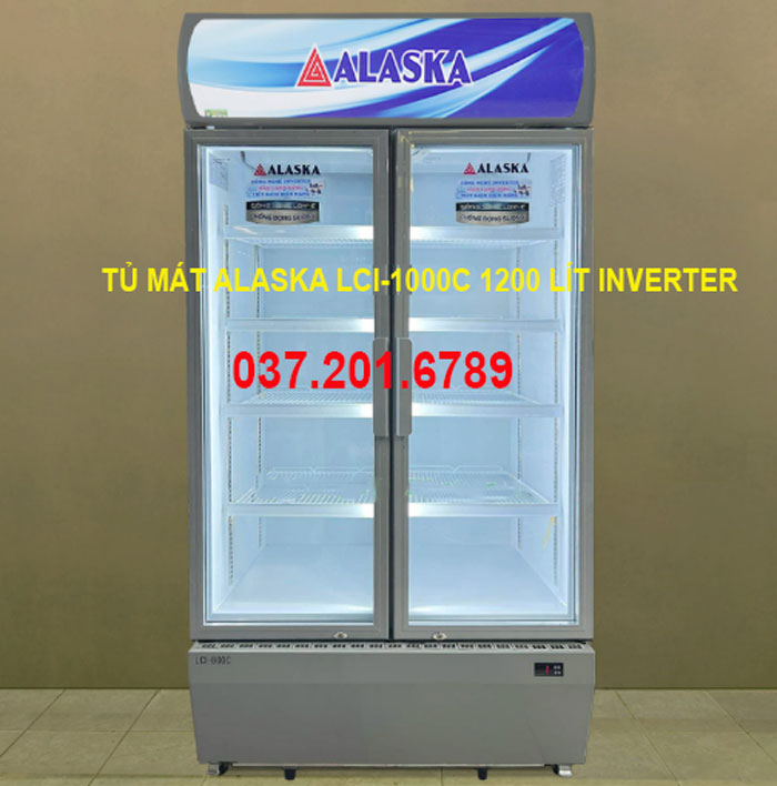 Tủ Mát Alaska Inverter Lci 1000c 1200 Lít