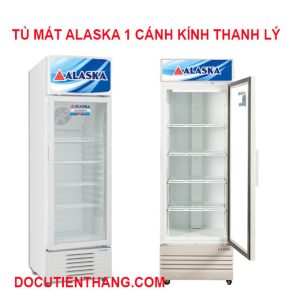 Tủ Mát Alaska 1 Cánh Kính Thanh Lý