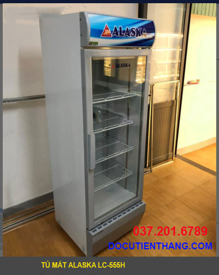Thanh Lý Tủ Mát Alaska Lc 555h Cũ Giá Rẻ