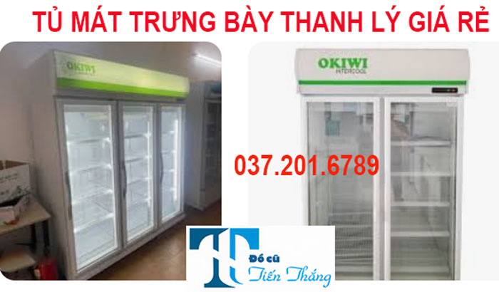 Tủ Mát Trưng Bày Thanh Lý Cũ