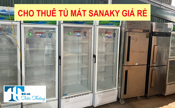 Cho Thuê Tủ Mát Sanaky Giá Rẻ