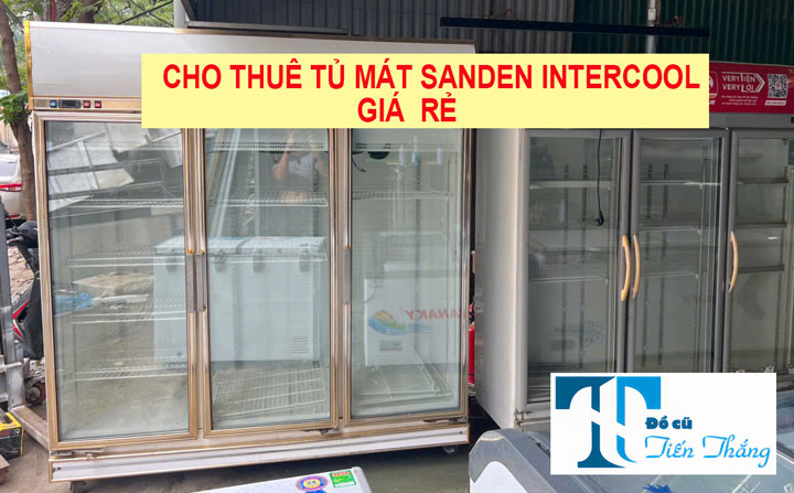 Cho Thuê Tủ Mát Sanden Intercool