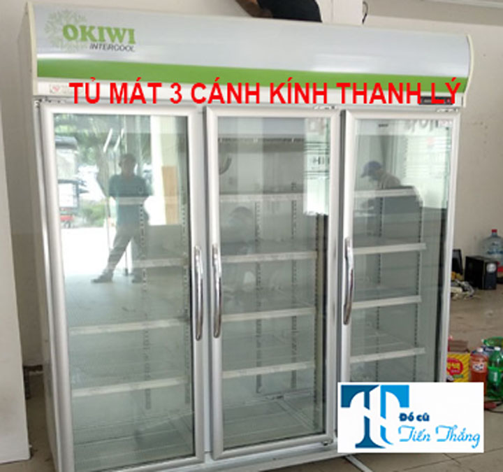 Tủ Mát 3 Cánh Kính Thanh Lý
