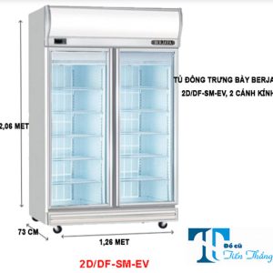 Tủ đông Trưng Bày 2d Df Sm Ev Berjaya Cũ