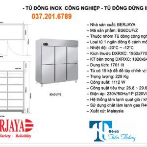 Tu Dong Inox 6 Canh Berjaya Cu Thanh Ly