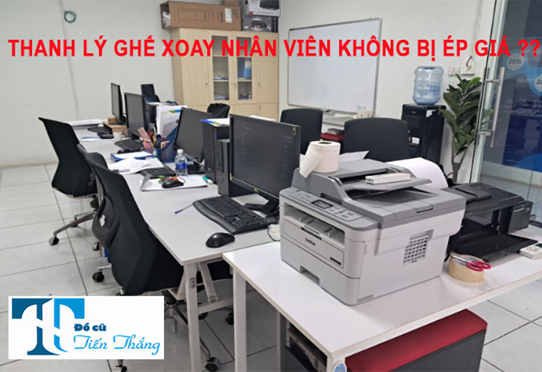 Thanh Lý Ghế Xoay Nhân Viên Không Bị Ép Giá