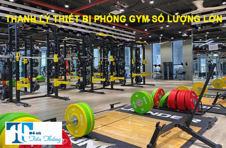 Thanh Lý Thiết Bị Phòng Gym Số Lượng Lớn