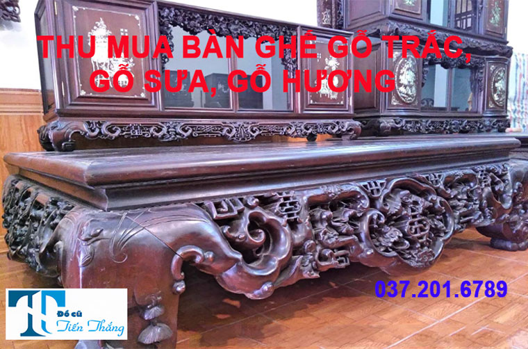 Thu Mua Bàn Ghế Gỗ Trắc Gỗ Sưa Gỗ Hương