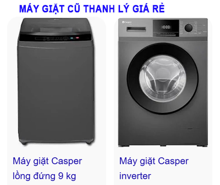 Máy Giặt Cũ Thanh Lý Giá Rẻ